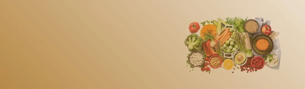 various types of vegetables and fruits arranged in bowls